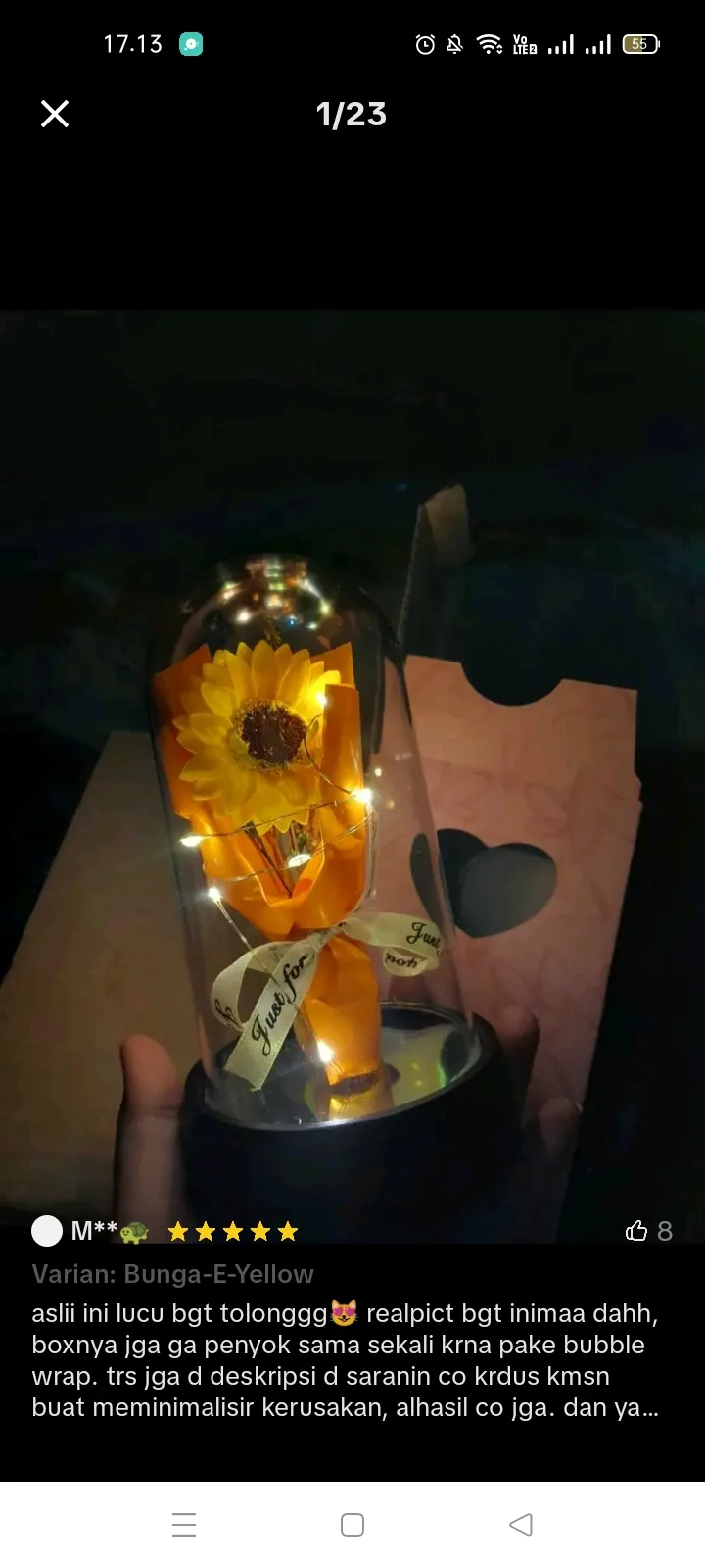 Buket Tumblr Lamp