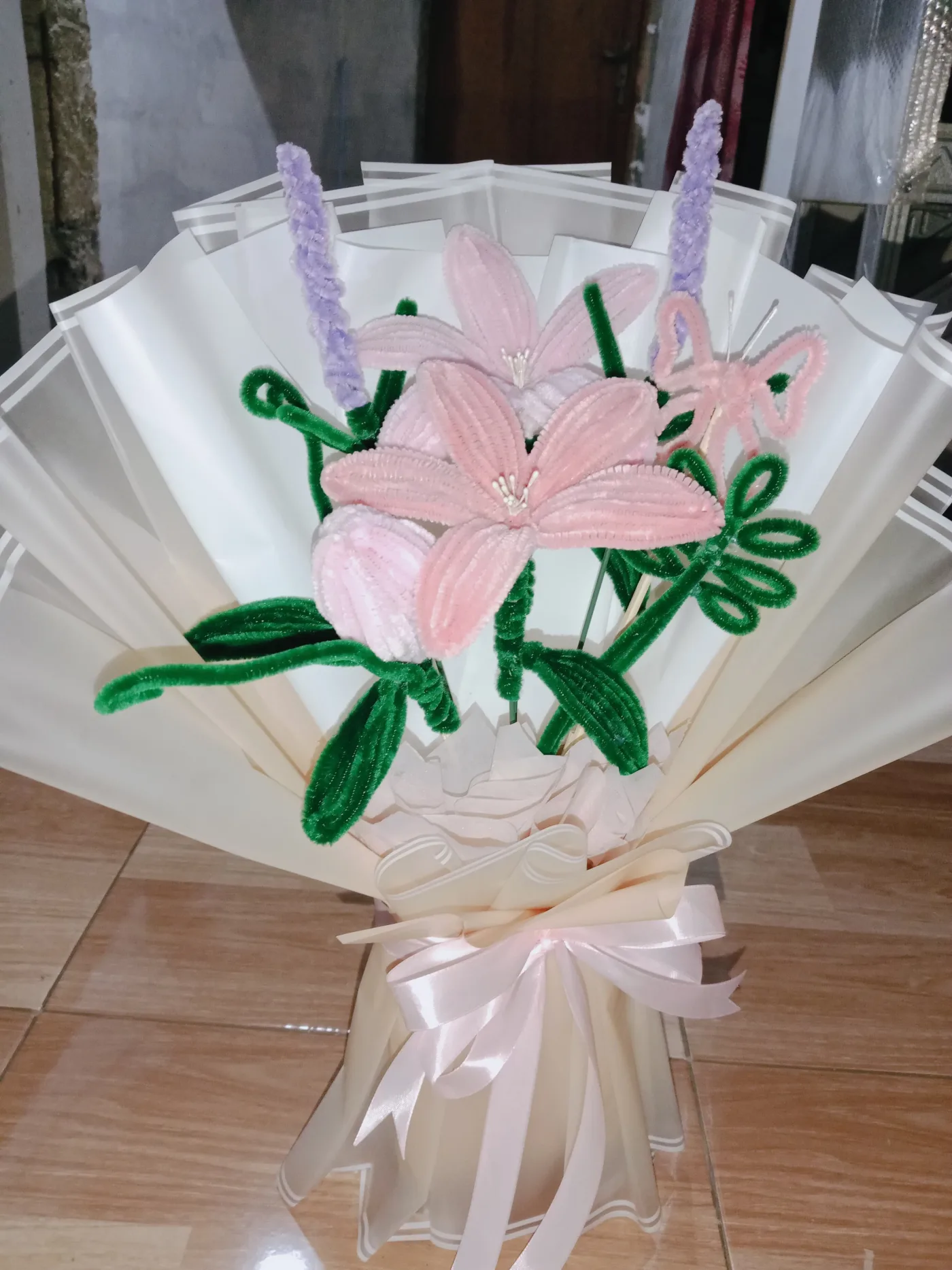 buket kawat bulu